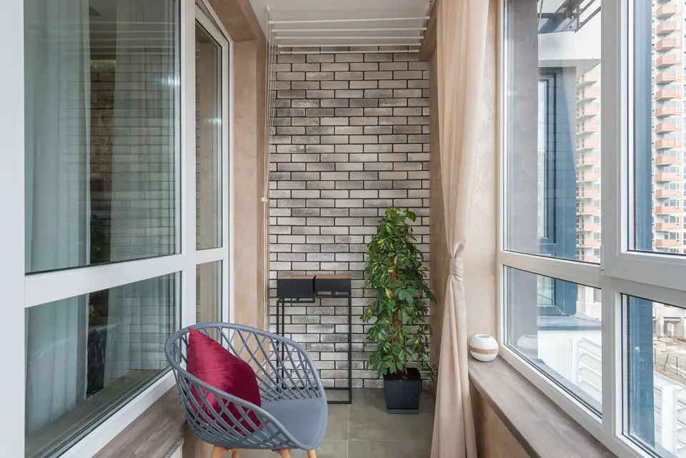 Katlanır cam balkon — örnek uygulama 2